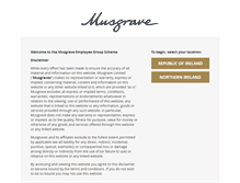 Tablet Screenshot of musgrave.groupscheme.com